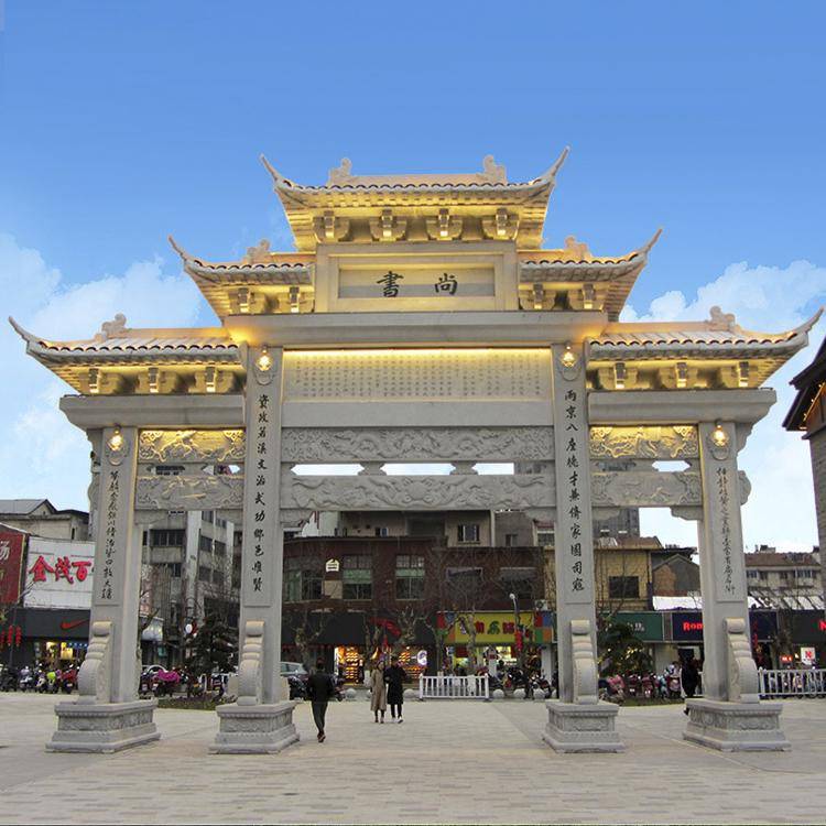 石雕老鹰雕塑的寓意是什么？(图1)