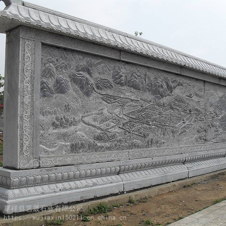 天然石艺灯笼装点园林盛景