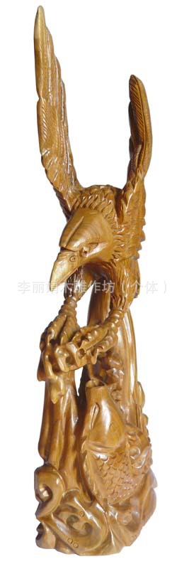 清代木雕人物装饰品(图1)